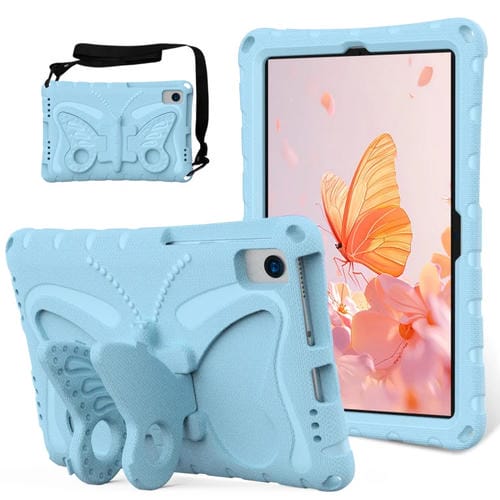 Funda Eva para Tablet Samsung Galaxy Tab S6 Lite 10.4 P620 con Soporte Mariposa (Azul Claro)