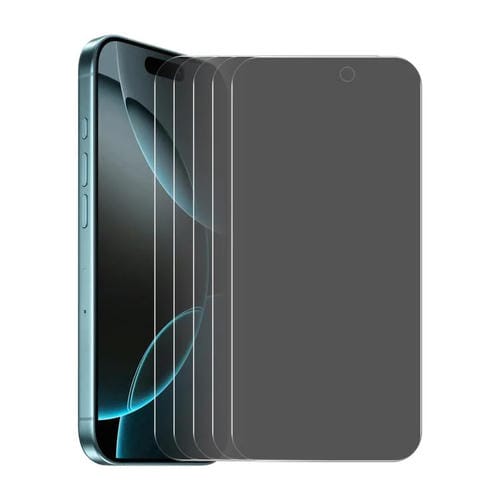 Película de vidrio templado ENKAY Hat-Prince de 28 grados para privacidad y antiespionaje para iPhone 17 (5 unidades)