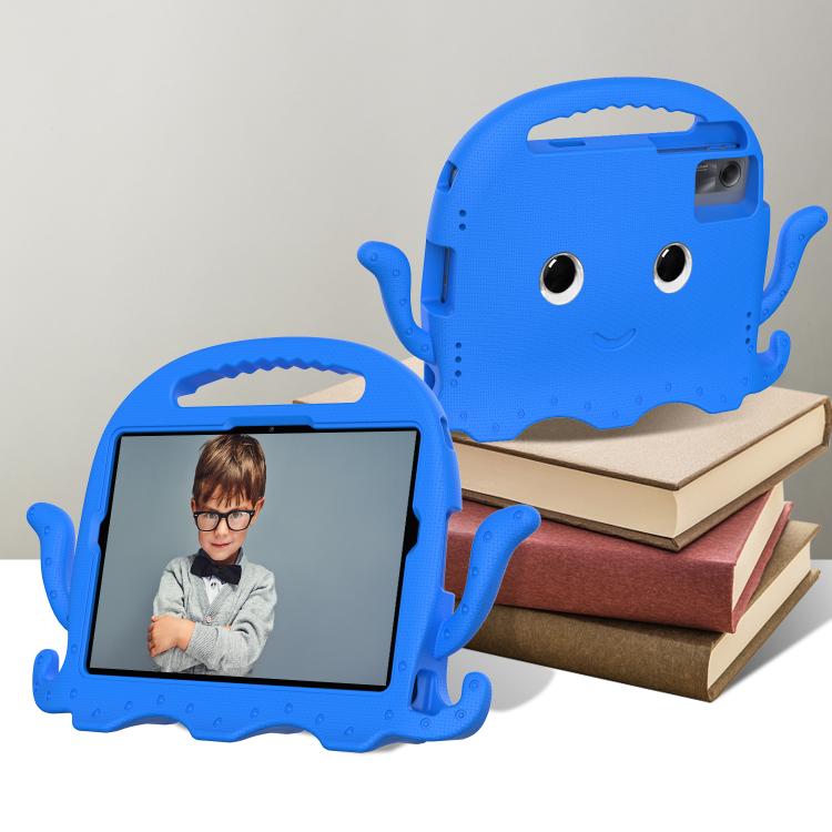 Funda híbrida de EVA con correa para Xiaomi Redmi Pad 2/SE 11 2025, a prueba de golpes, estilo pulpo, color azul