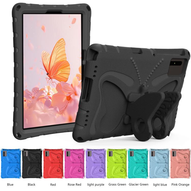 Funda de EVA a prueba de golpes con soporte de mariposa para Xiaomi Redmi Pad 2/SE 11 2025 (negra)