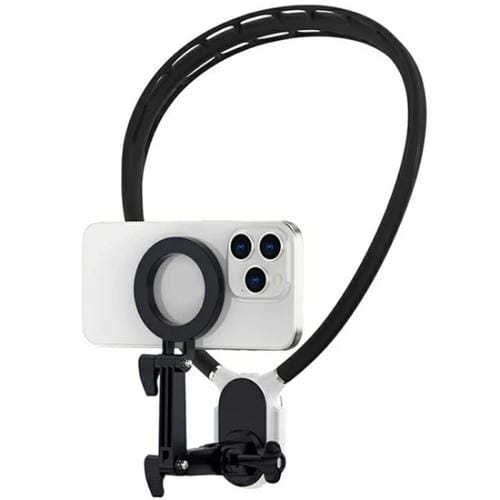 Soporte de Sujeción para Teléfono Sx-P05 con Collar Magnético y Vista En Primera Persona (Negro)