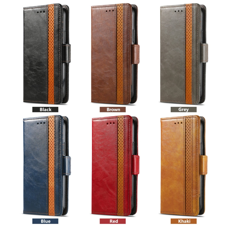 Funda para iPhone 16E con Hebilla Magnética Doble y Empalme Neo (Roja)