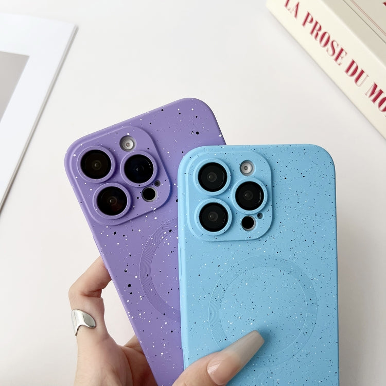Funda para iPhone 14 Pro Starry Sky TPU a Prueba de Golpes Magsafe (Verde)