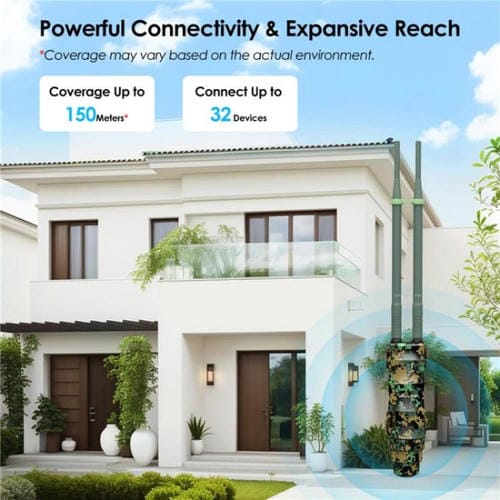 Extensor WiFi WAVLINK WN570HN2 PoE enrutador exterior resistente a la intemperie 300 Mbps (EE. UU.)