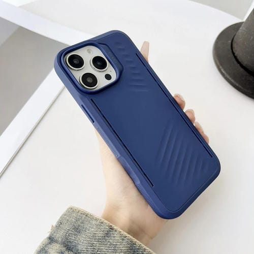 Funda TPU a Prueba de Golpes Gaer4 con Imitación Magsafe para iPhone 12 Pro (Azul)
