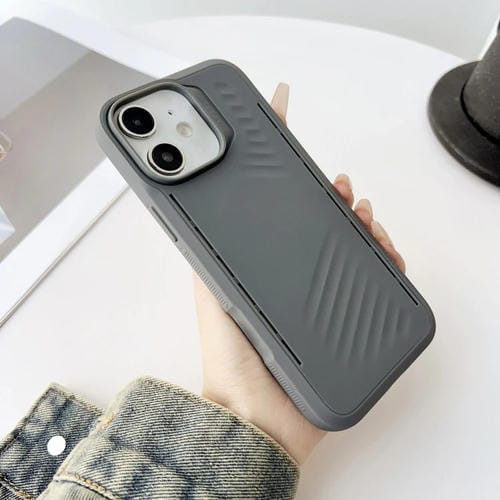 Funda TPU Gaer4 a Prueba de Golpes con Imitación Magsafe para iPhone 11 (Gris)