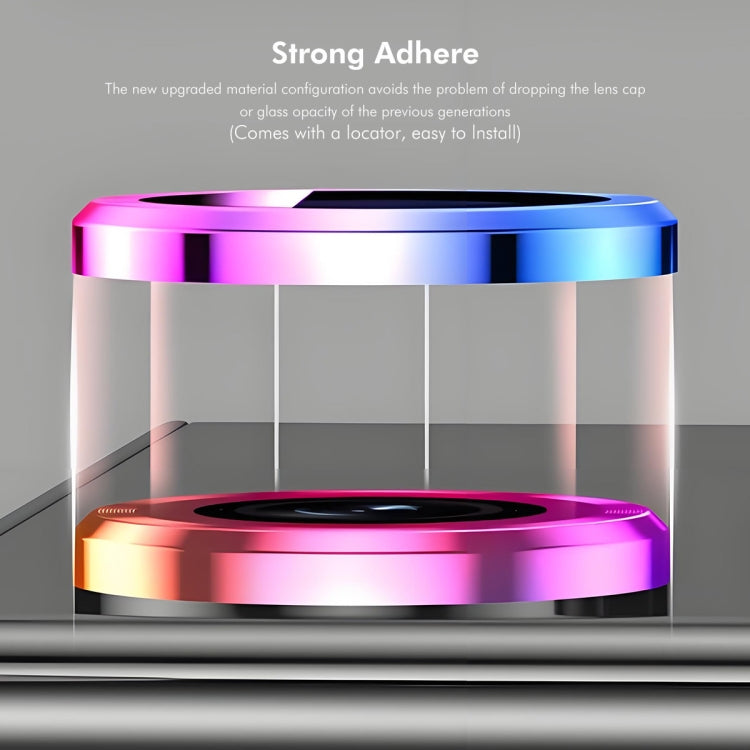 Película de Vidrio Templado Enkay 9H para Lente Trasera iPhone 16E (Rosa)