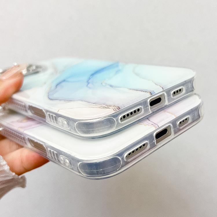 Funda para Teléfono iPhone 16 Plus Textura Mármol Galvanizado (Rosa M2)