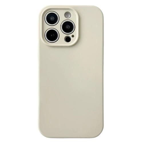Funda híbrida TPU con Chip IC Magsafe para iPhone 15 Pro Max (Blanca)