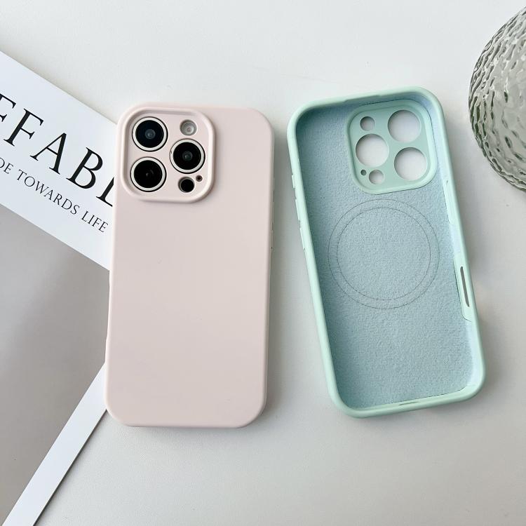 Funda híbrida de poliuretano termoplástico con chip IC Magsafe para iPhone 14 (Morado)