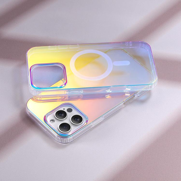 Funda para teléfono Magsafe iPhone 16E textura grabada con láser (Rayas verticales)