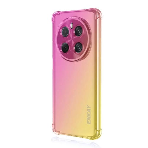 Funda TPU Hat-Prince para Honor Magic7 Enkay con Degradado (Oro Rosa)