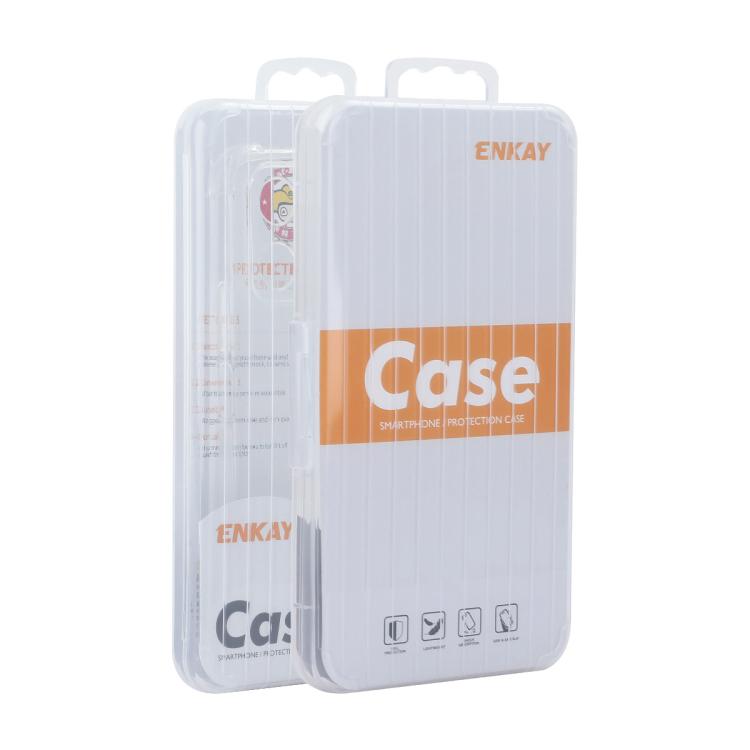Funda TPU para Teléfono 3A Enkay Hat-Prince con Degradado y Airbag (Azul y Rosa)