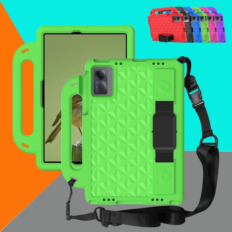 Funda de EVA a prueba de golpes para Xiaomi Pad 6/6 Pro Diamond Series (verde)