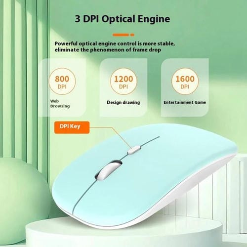 Teclado inalámbrico Bluetooth 2858+030 con ratón silencioso 800/1200/1600 DPI (Blanco)