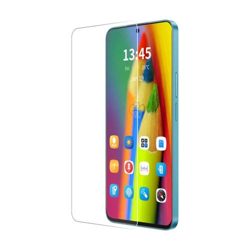 Película de vidrio templado ENKAY 9H con borde de arco grande de aluminio y silicio para Infinix GT 30 Pro
