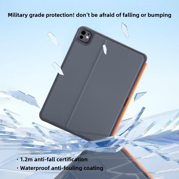 Funda magnética con teclado y control para iPad Air 11 (2024)