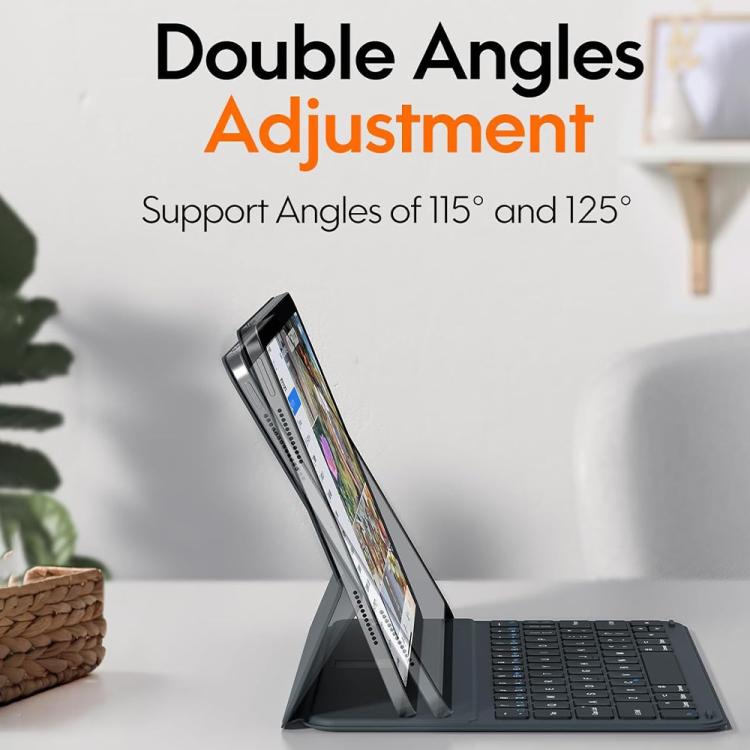 Funda protectora delgada con teclado magnético para iPad Air 2022/2020 de 10,9 pulgadas