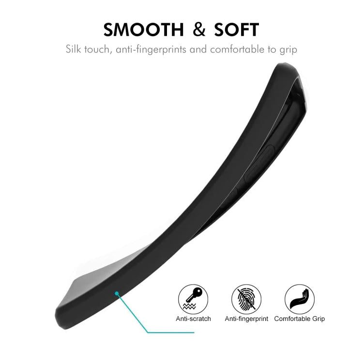 ENKAY - Funda de silicona líquida suave y a prueba de golpes para Samsung Galaxy A17 (azul oscuro)