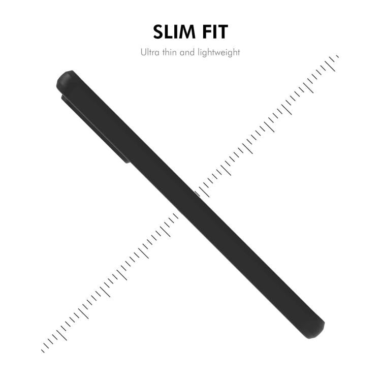 ENKAY - Funda de silicona líquida suave y resistente a los golpes para Samsung Galaxy A17 (roja)