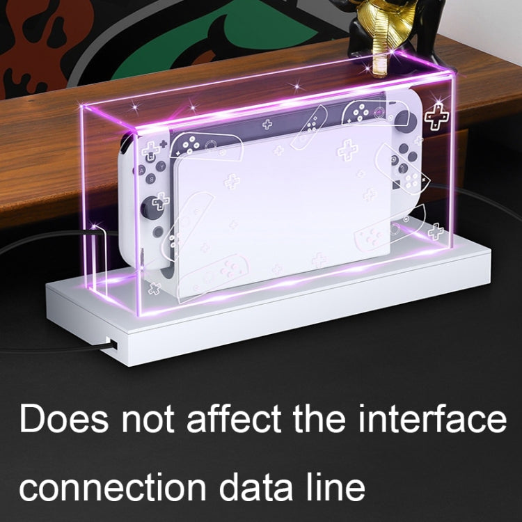 035 para Nintendo Switch/Oled Game Console Display Cubierta a Prueba de Polvo, Especificaciones: Transparente - MOVILSTORE