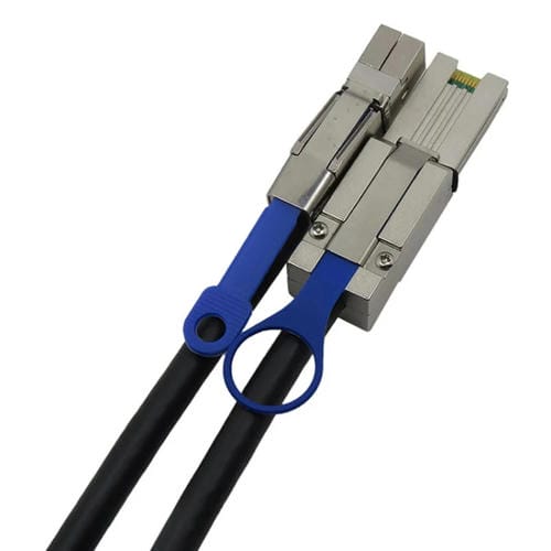 Cable de Disco Duro Externo Servidor Mini Sas HD Sff-8644 a 8088 26P 1M