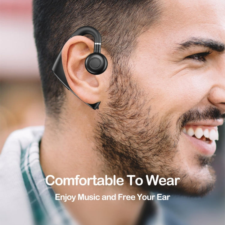 Auricular Digital De Conducción Ósea M-W8 Bluetooth Para Una Sola Oreja (Azul)