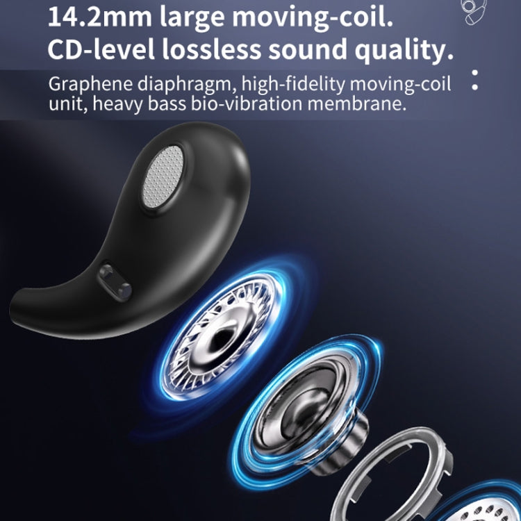 Auriculares Bluetooth Ows Con Orejas Colgantes Abiertos Cómodos (Piel)