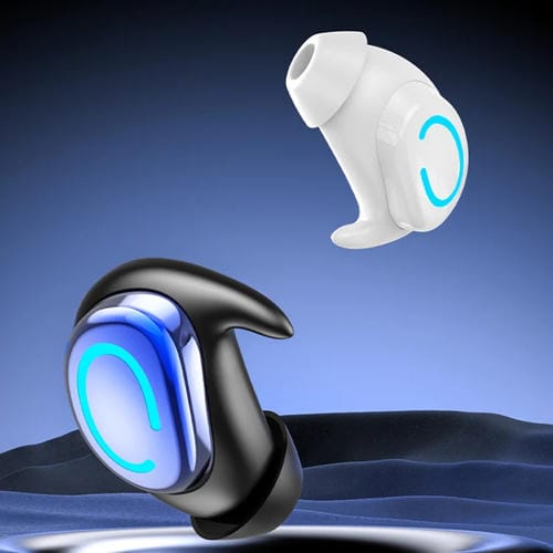 Miniauriculares Deportivos Q9 Bluetooth Para Dormir En La Oreja (Negros)