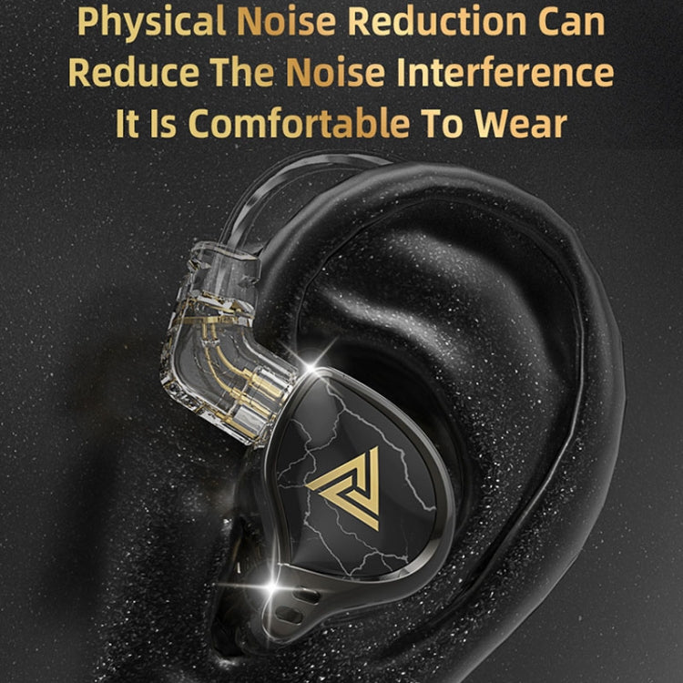 Auriculares intrauditivos Qkz Hbb con micrófono 3,5 mm para teléfono móvil deportivos enchufables