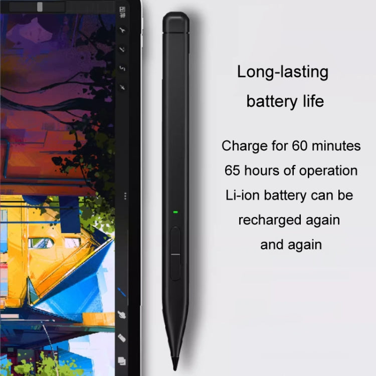 Lápiz Óptico Microsoft Surface Pro 8/9/Go Sensible a la Presión 4096 (Gris)