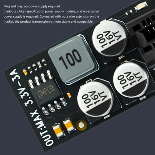 Cable de Extensión Interfaz PCI-E a X1 SSU Longitud 0,3 m