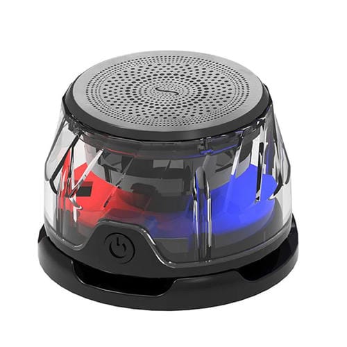 Altavoz Bluetooth Portátil Rk-C250 con Luz Ambiental RGB y Carga Inalámbrica