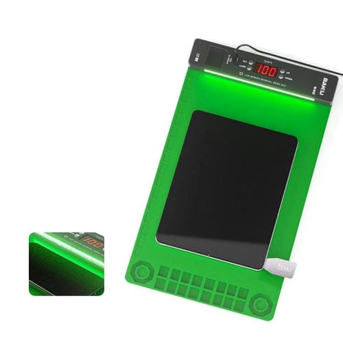 Alfombrilla de Trabajo Baku BA-940 Quitar Pantallas LCD (16 Pulgadas) con Calefacción y Luz Antipolvo