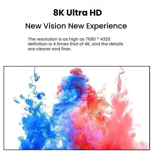 Cable HDMI 2.1 Resorte 8K 60 Hz 0,5 m Mini HDMI Curvatura Positiva