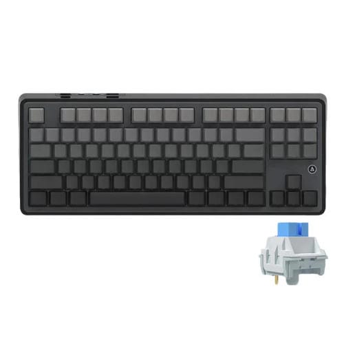 Teclado Mecánico Inalámbrico Bluetooth Ajazz AK870 para Juegos RGB Personalizado DIY con Interruptor en Caliente (Flying Fish Axis Gray Degradado)