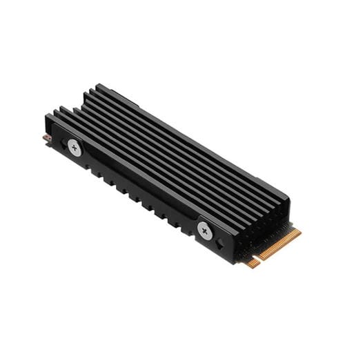 Disipador de Calor de Aluminio Finalcool para SSD Nvme M.2 2280 para PC de Escritorio y PS5 (Negro)