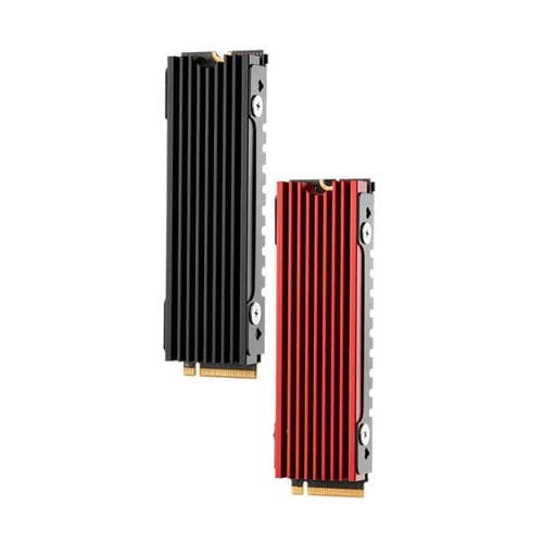 Disipador de Calor de Aluminio Finalcool para SSD Nvme M.2 2280 para PC de Escritorio y PS5 (Negro)