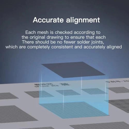Rede de Arame Multiuso Maant Multifuncional Universal Alta Temperatura Orifícios Quadrados Cantos Arredondados Passo 0,3-0,5