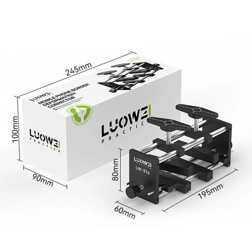 Corretor de Moldura Central em Liga de Alumínio Luowei LW-314 Ferramenta de Reparação de Deformação e Flexão Telemóvel Celular