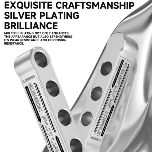 Luowei GK01 Mikroskop Kurzer Arm 32mm mit Universellem Metall-Schwenkarm Stapelbarer 360° Fester Ständer Reparatur Inspektion Einzelarm