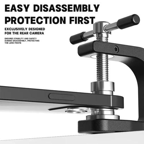 Suppression de cadre de caméra Luowei Lw-324 Série Apple iPhone Retirez l'appareil photo arrière sans endommager le téléphone portable