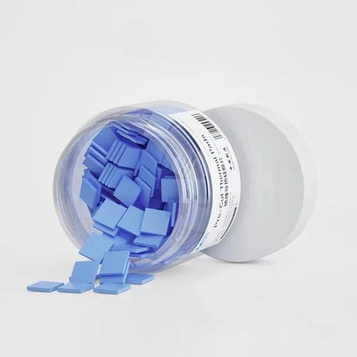 Espaciadores Térmicos de Silicona Maant Dr-03 100 Unidades Caja Aislantes y Conductores CPU (Azul)