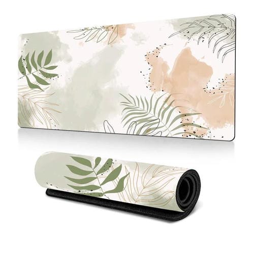 Alfombrilla de ratón temática flores y árboles 400 x 900 x 2 mm (N.º 5)