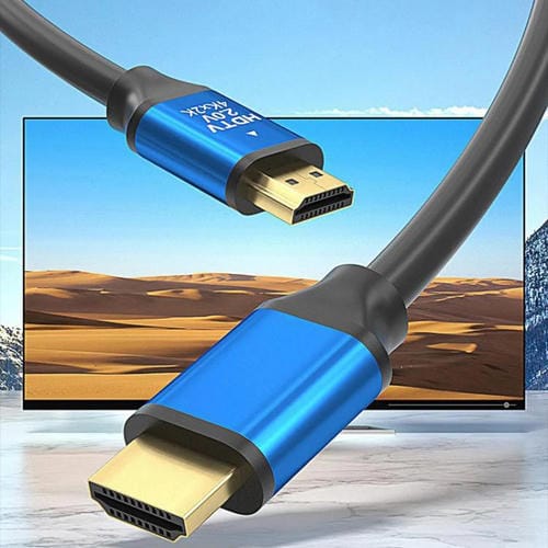 Cable HDMI VegGieg V2.0 4K60Hz conexión video para decodificador TV monitor proyección 1,5 m (Negro)