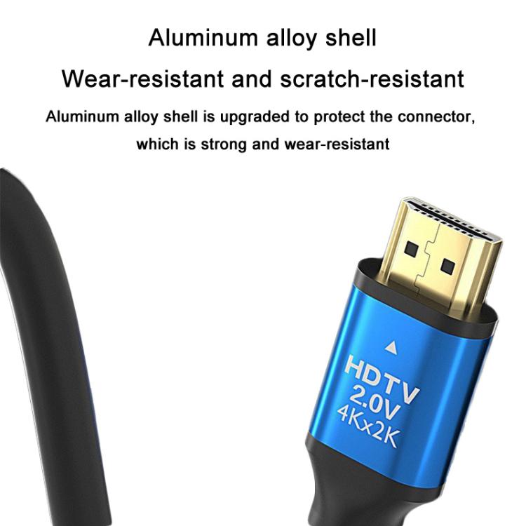 Cable HDMI VegGieg V2.0 4K60Hz conexión video para decodificador TV monitor proyección 1,5 m (Negro)