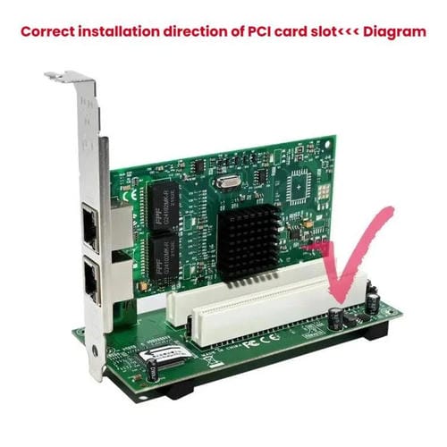 Tarjeta puente SUNWEIT ST46 PCIe X1 a 2 PCI ASM1083 Plug and Play