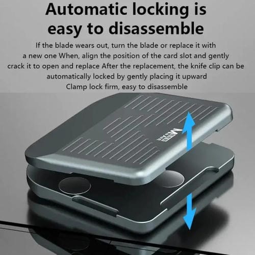 Lama Magnetica a Doppio Taglio MaAnt MY-116 Accessorio Fisso Riparazione Cellulari Estrazione Schermi Pala e Sgommatura Senza Lama