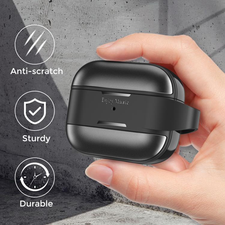 Funda protectora AhaStyle WG75-3 de TPU y aleación de aluminio resistente a arañazos para AirPods 3 (roja)