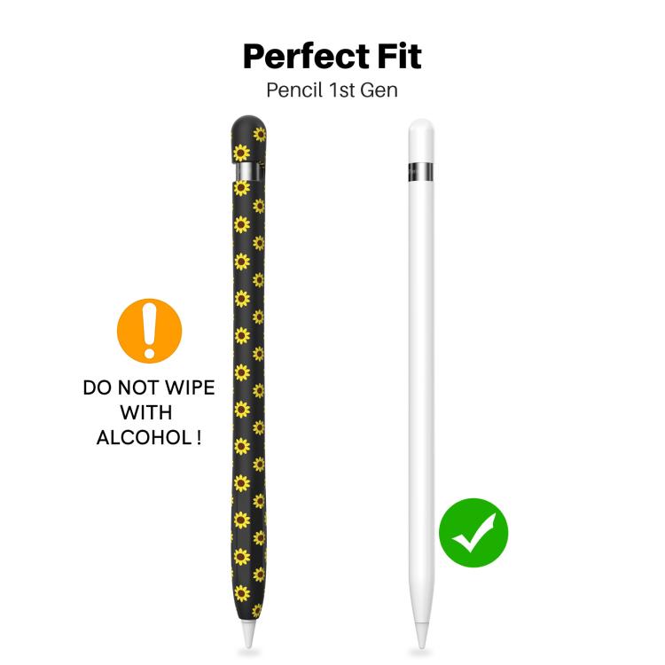 For Apple Pencil 1 AhaStyle PT93-SF Lightweight Skin-Friendly Silicone Protective Case(Blue)